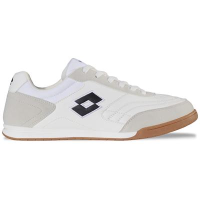 Sneaker LOTTO, Herren, Gr. 40, weiß (weiß, schwarz), Synthetik, Textil, mehrfarbig, Schuhe Sneaker, - in klassischem Terrace Style