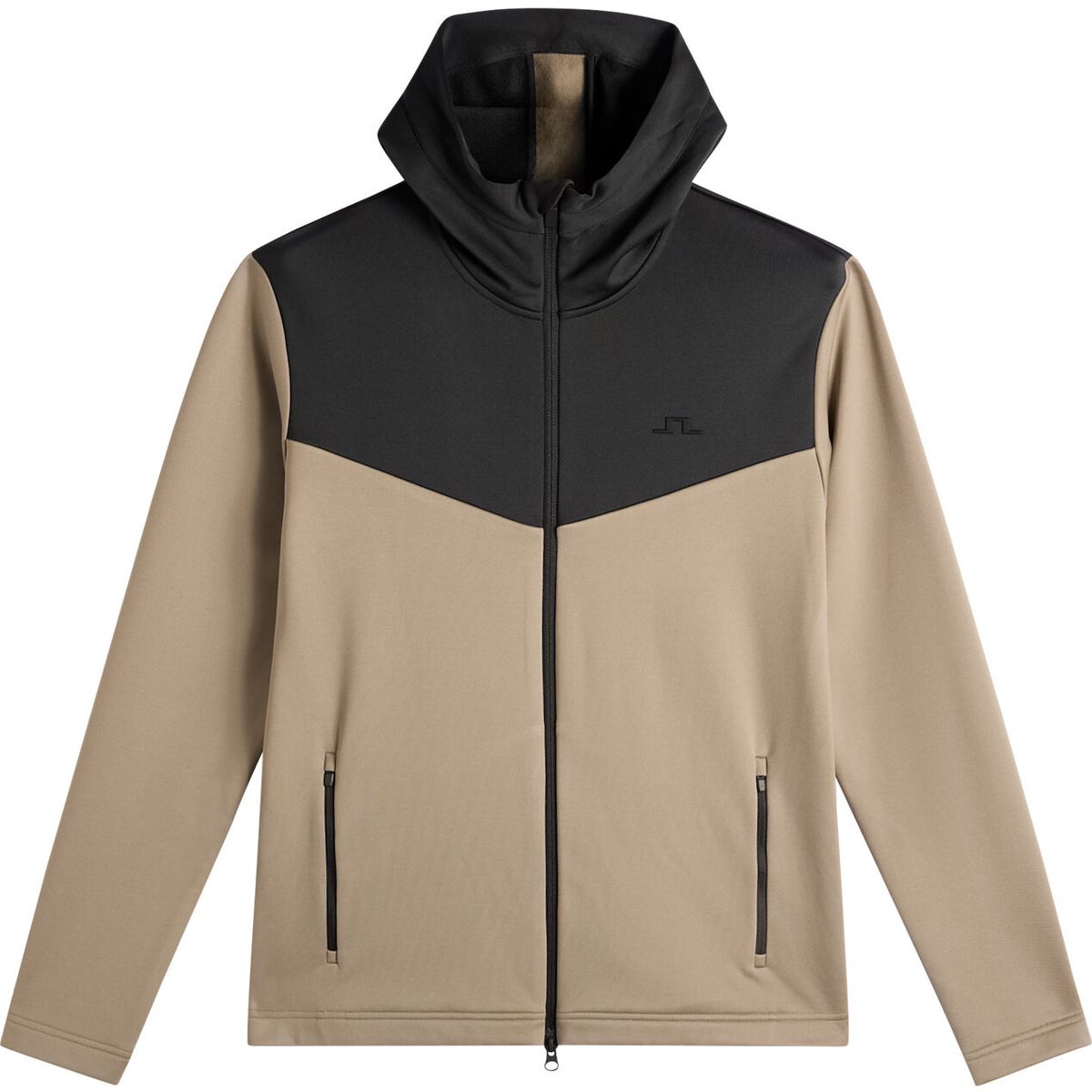 J.Lindeberg Maclean Zip Hood brindle (U144) S GMJS16240-U144-S