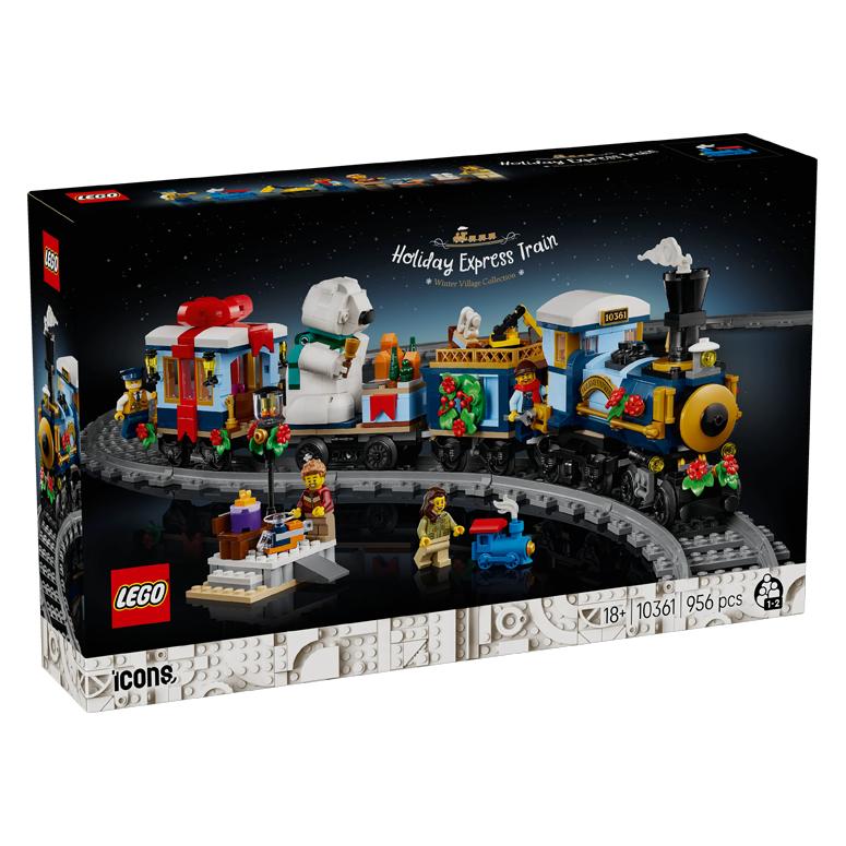 LEGO Treno Natalizio Festivo Icone (LEGO Icons) (10361)