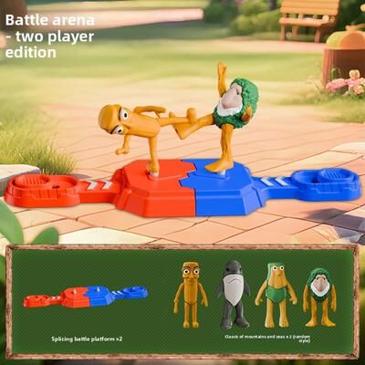 Multisell Products Hub New Shanhaijing Multiplayer Battle Toy, Wooden Stick Parent Child Interaction Arena Games Gift 2 person Version