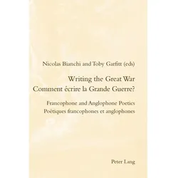 Writing the Great War / Comment écrire la Grande Guerre?, Fachbücher