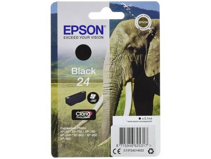 Epson 16 originele zwarte inktcartridge