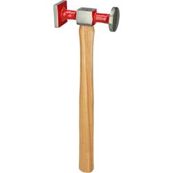 KS Tools 140.2134 Karosserie-Standard-Hammer, groß rund/eckig/gewölbt, 325mm