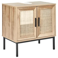 WASCHBECKENUNTERSCHRANK Heller Holzfarbton Rosell