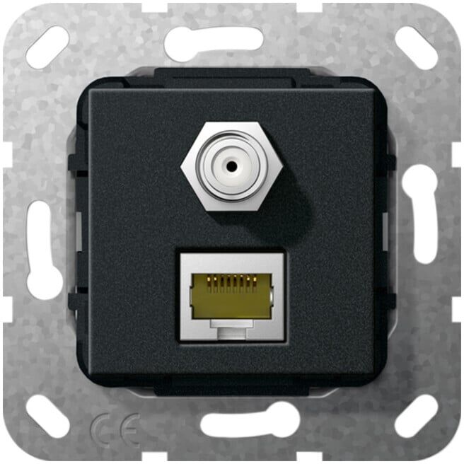 Gira Module Modular Jack RJ45 Cat6A swma SAT F 569710 (569710)