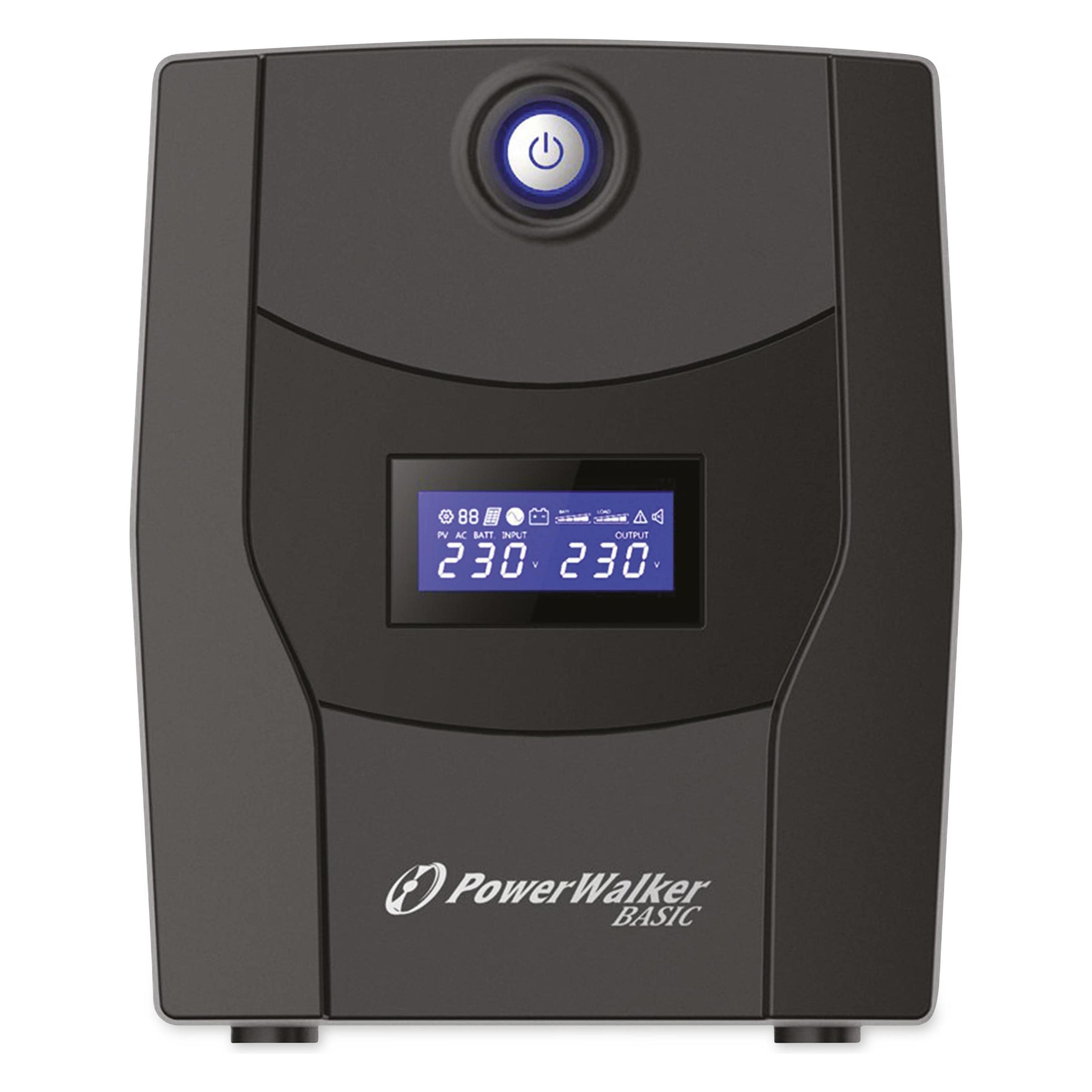 Powerwalker USV VI 1500 STL Schuko Line Interace (1500 VA, 900 W, Line-Interaktiv USV) (10121076)