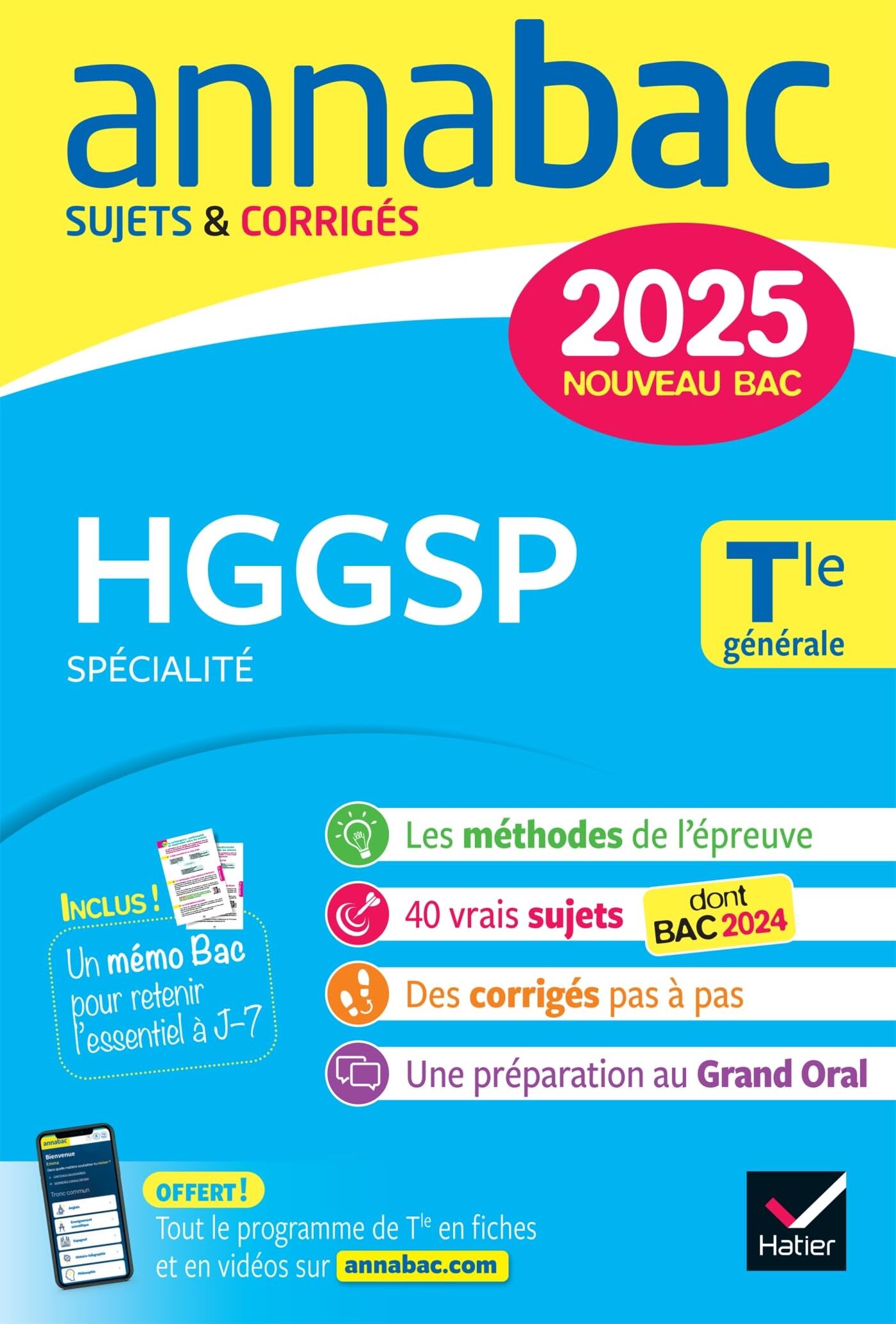 Christophe Clavel - HGGSP spécialité, terminale générale : nouveau bac 2025 - Preis vom 13.10.2026 19:28:25 h