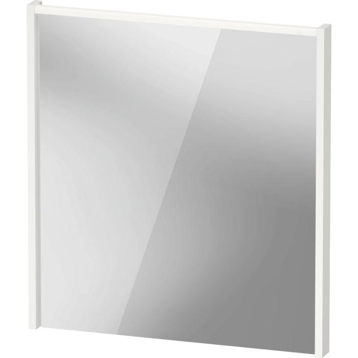 Duravit D-Code Spiegel DC7076018180000 650x700x48, Weiß Matt, mit LED Beleuchtung
