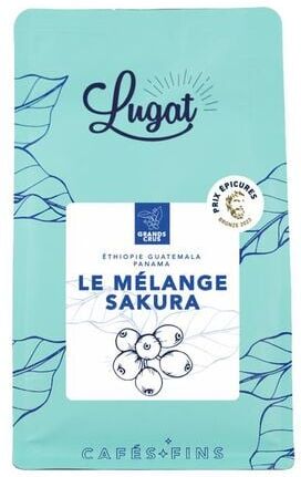 Cafés Lugat - Le Mélange Sakura - Kaffeebohnen 250 G - MaxiCoffee