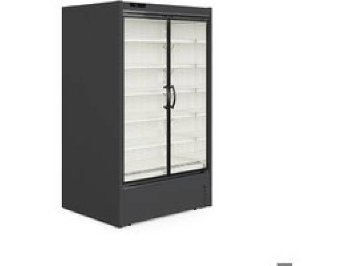 VITRINE RÉFRIGÉRÉE PROF. 930 MM - POSITIVE -1° / +5°C - SANS GROUPE - 2 PORTES - Isotech - Blanc - l1- L1- P1032- h1