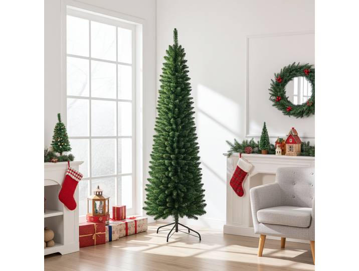 Künstlicher Weihnachtsbaum, 180 cm, dunkelgrün