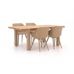 + 10 % Kassenrabatt | Hartman Sophie Studio/Almeria 200 cm Gartenmöbel-Set 5-teilig