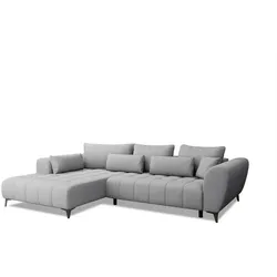 Ecksofa Garay Stoff Steingrau