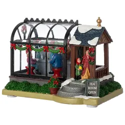 Weihnachtsdekoration Dekoration Deko Wintergarten Batteriebetrieben 16x9x11 cm
