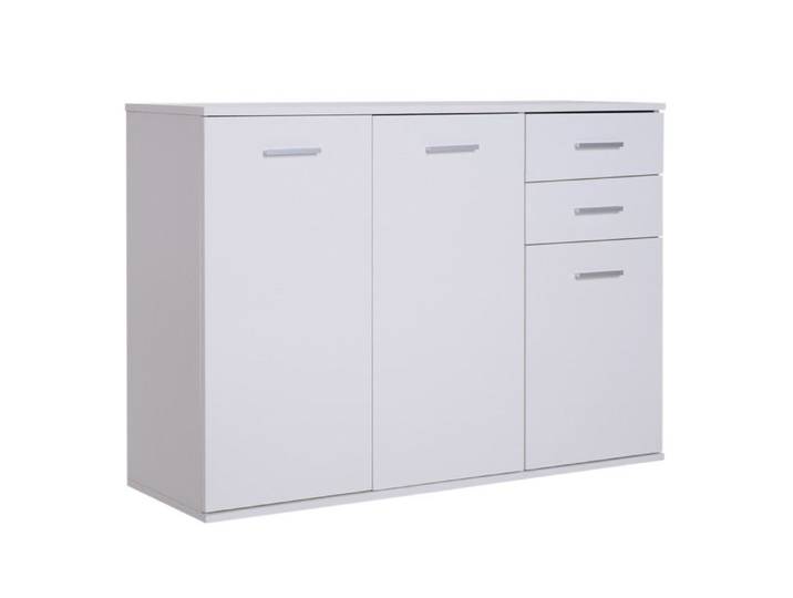 Buffet contemporain AXELLE blanc