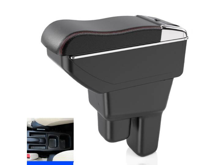NOUVEAU Accoudoir pour Honda Jazz, pour Honda Fit Jazz 2, Boîte d'Accoudoir de Voiture 2008 - 2013, Boîte de Rangement pour Accoudoir, Accessoires de Voiture