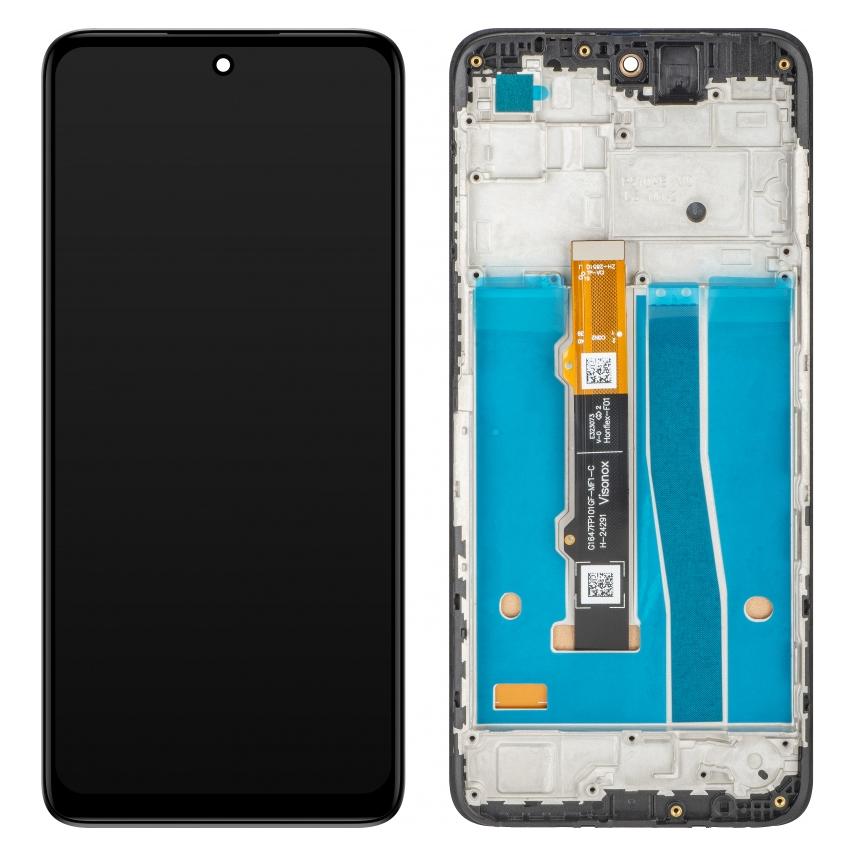 MP Display Unit for Moto G42, Aftermarket, Black (Display, Motorola Moto G42) (73971493)