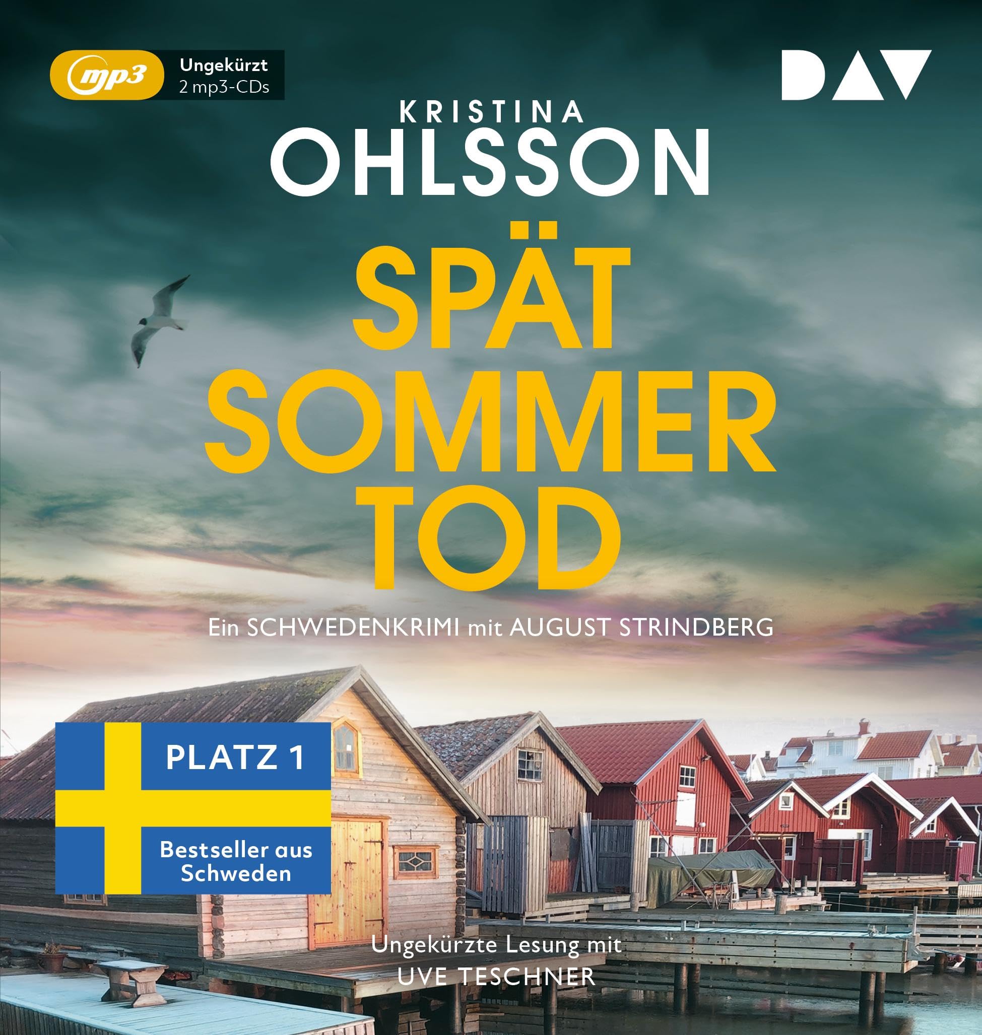 Kristina Ohlsson - Spätsommertod. Ein Schwedenkrimi mit August Strindberg: Ungekürzte Lesung mit Uve Teschner (2 mp3-CDs) (August-Strindberg-Reihe) - Preis vom 13.10.2026 19:28:25 h