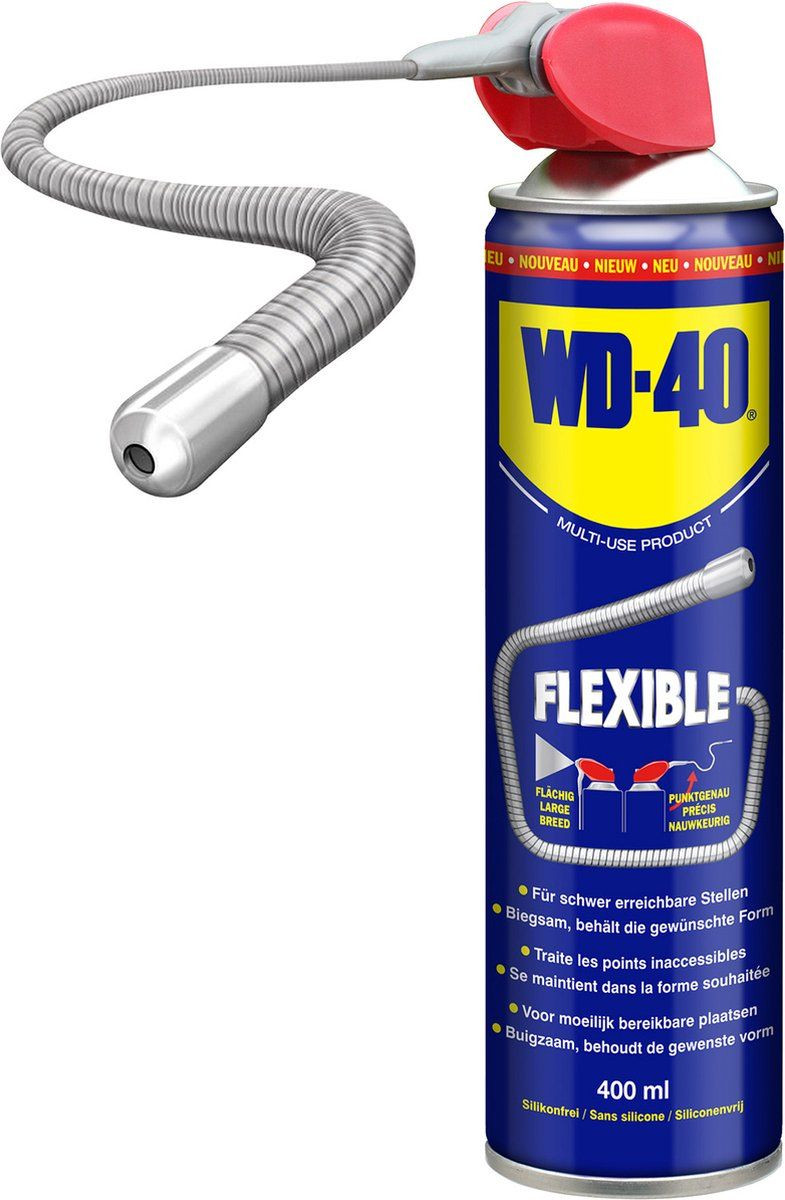 WD-40 Multispray Flexible 400ml met 5 functies