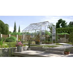 Vitavia Gewächshaus "Jupiter 8300",aluminium eloxiert,8,3 m2
