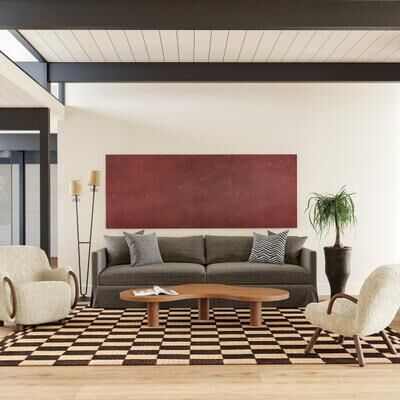 Nuloom Kia Checkerboard Wool Area Rug