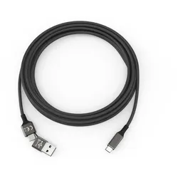 smrter SPEEDY Daten- Ladekabel, Typ USB-C, 100cm, black retail