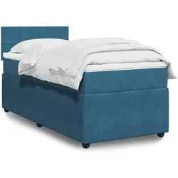 vidaXL, Boxspringbett, Pabelis (Block mit Quadraten) (90 x 200 cm)