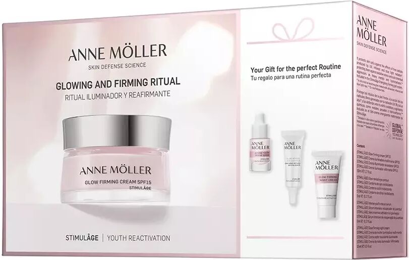 Anne Möller Stimulâge Ritual Illuminating and Firming Case 4 Pieces