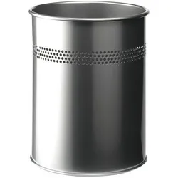 Durable Waste basket, Abfalleimer, Silber