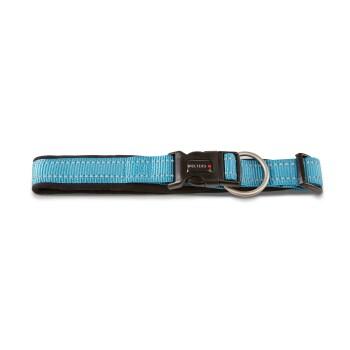 Wolters Soft & Safe Halsband Halsband Hundehalsband aqua/ schwarz XXL