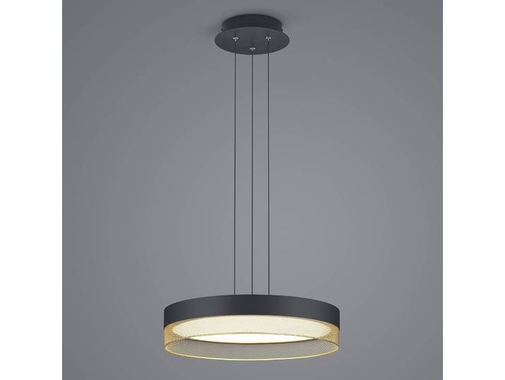 HELL Hängeleuchte Mesh, dimmbar, schwarz, für Wohn- / Esszimmer, Metall, Modern