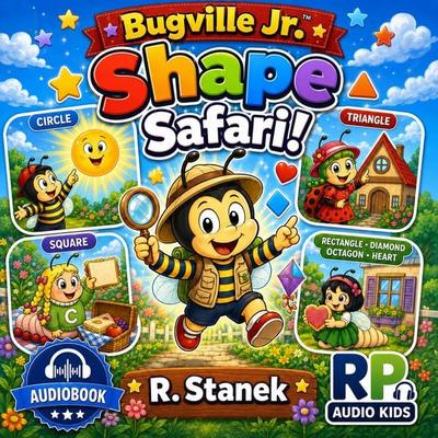 Shape Safari! (A Bugville Jr. Story) - R. Stanek, Audio, 9781666003765