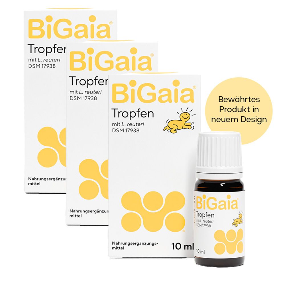 Bigaia Tropfen x3 3x10 ml zum Einnehmen
