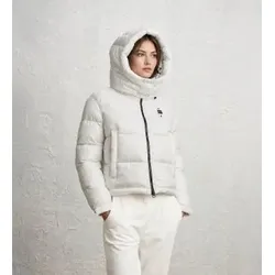 Blauer für Damen. 26WBLDC02071 Gepolsterte Jacke Gloria weiß (L), Lässig, Polyamid