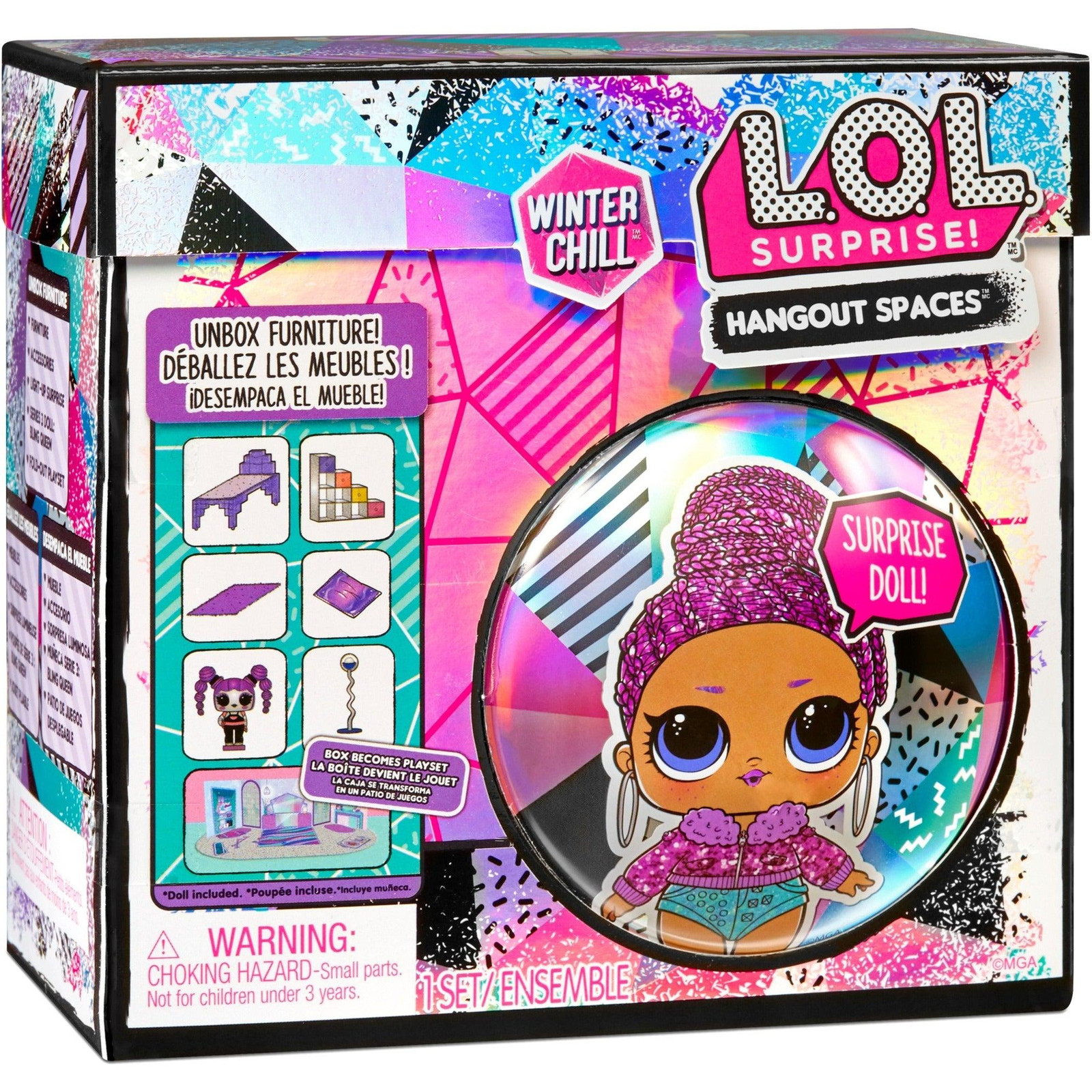 MGA L.O.L. Surprise! Winter Chill Speelset met pop – Stijl 2