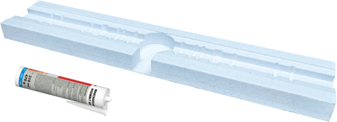 Kessel Einbauhilfe 48639 für Linearis Compact, mit Montagekleber