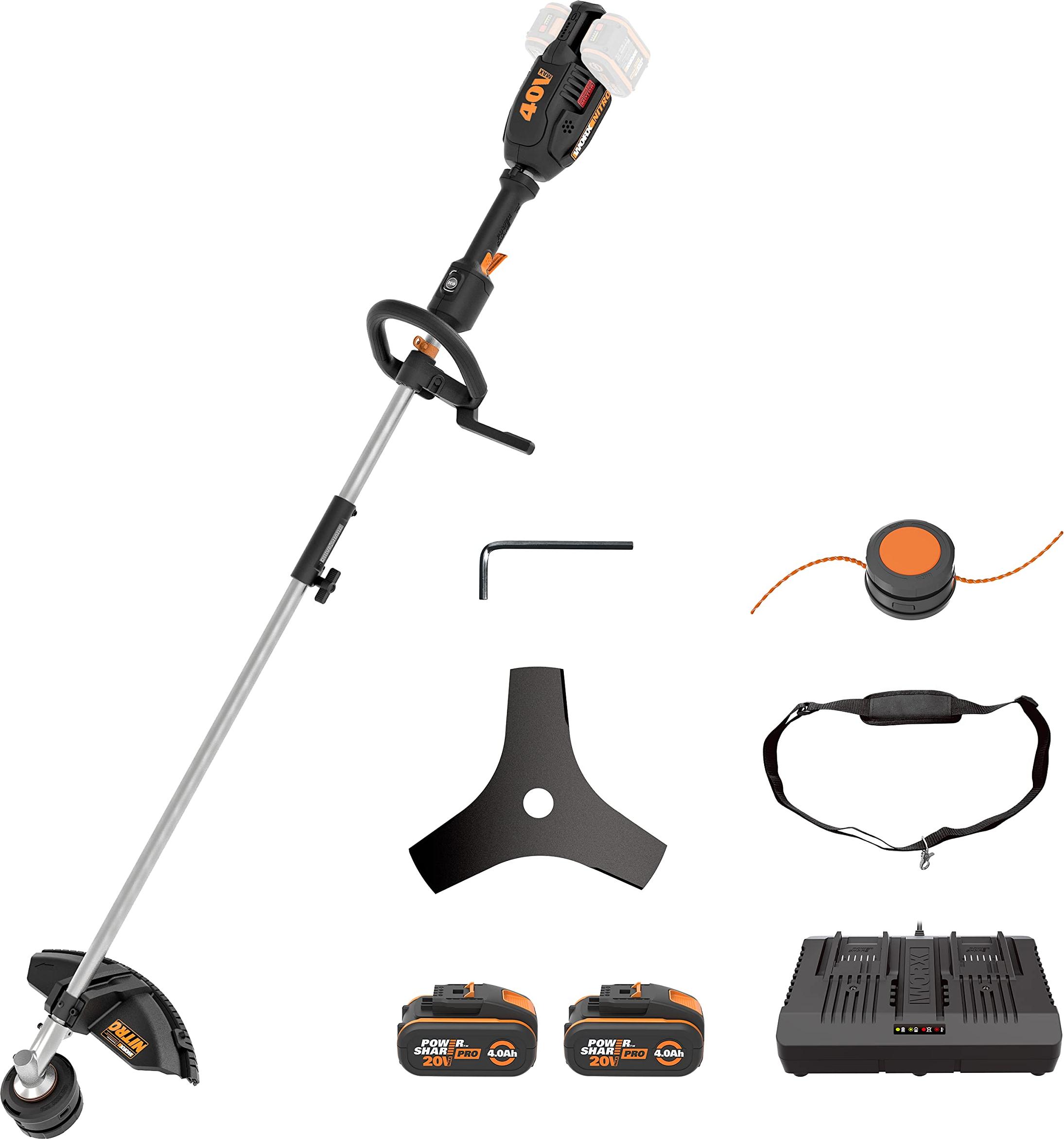 WORX Nitro WG186E.1 Akku Rasentrimmer 40V - Effizient und Vielseitig Einsetzbar