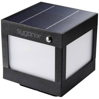 Sygonix SY-5593808 Solar-Außenwandleuchte SMD LED LED fest eingebaut 3W Schwarz