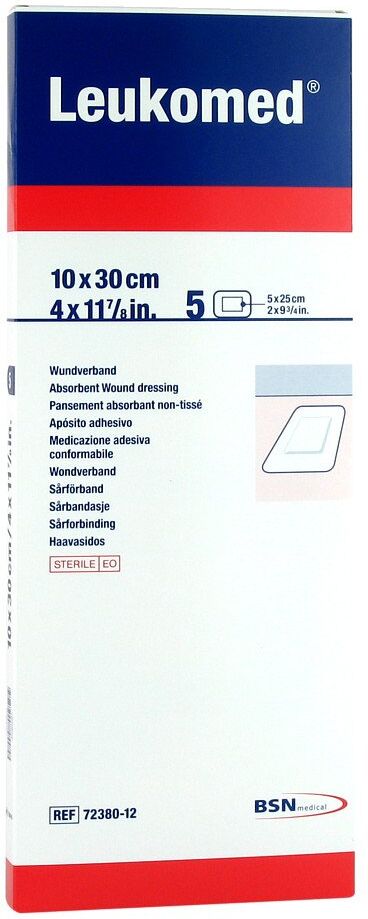 Leukomed sterile Pflaster 10x30 cm 5stk