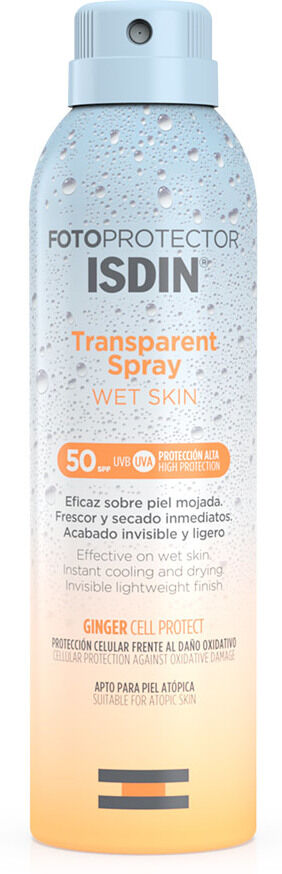 Isdin Sonnenschutz Transparent Spray Nasse Haut SPF 50 250 ml