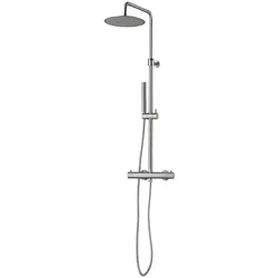 JEE-O Slimline Shower Set, edelstahl gebürstet, 800-6610 800-6610