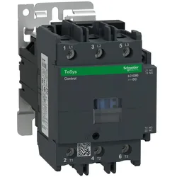Schneider Electric LC1D80BD Leistungsschütz LC1D 3p, +1S+1Ö, 37 kW, 80 A, 400 V AC3, Spule 24 V DC