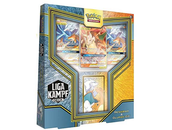 Pokêmon Pokémon-Sammelkartenspiel: Liga Kampfdeck Reshiram & Glurak GX - Neu & OVP - Deutsch