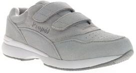 Women's Tour Walker Strap Sneaker by Propet in Grey Suede (Size 11 XW)