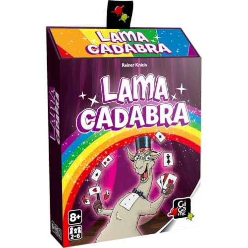 Gigamic Lama CADABRA bordspel in groen, bruin, paars en goud