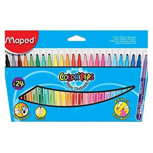 Maped Marker Color Peps, 24 Farben (24x) (845022)