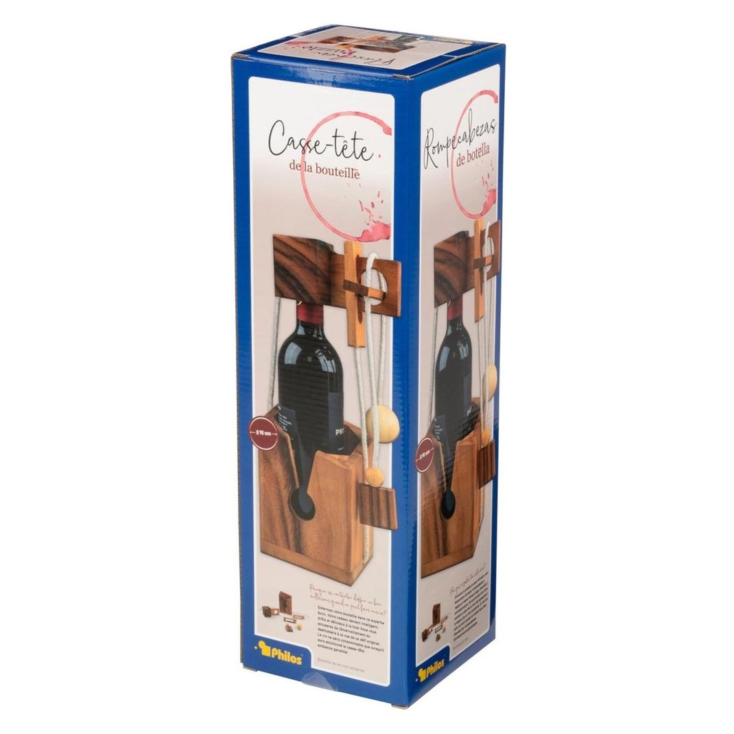 Philos Flaschenpuzzle Flaschensafe (Deutsch, Englisch, Französisch, 1 Spieler) (5519)