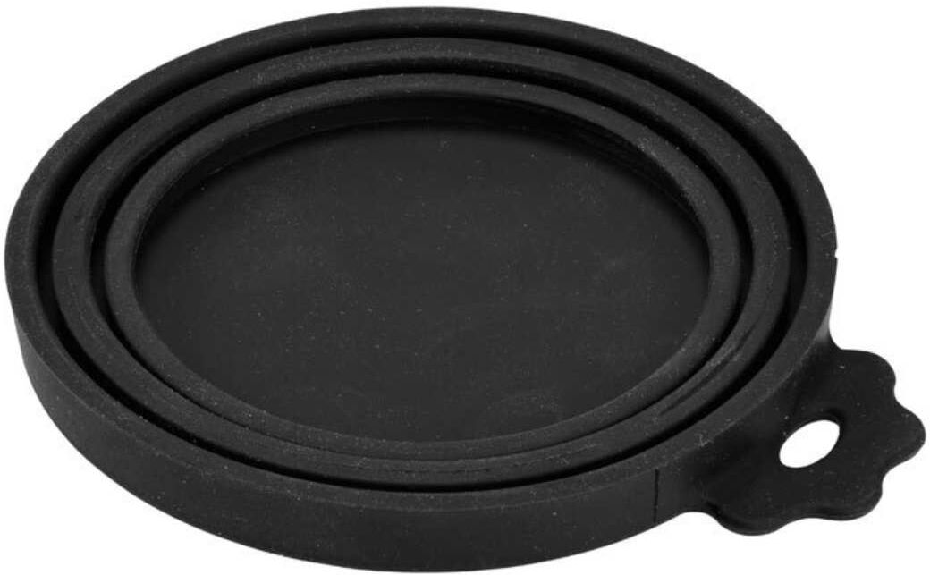 Anione Coperchio in Silicone Nero 1PZ