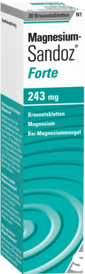 Hexal AG MAGNESIUM SANDOZ forte Brausetabletten 20 St 03494586