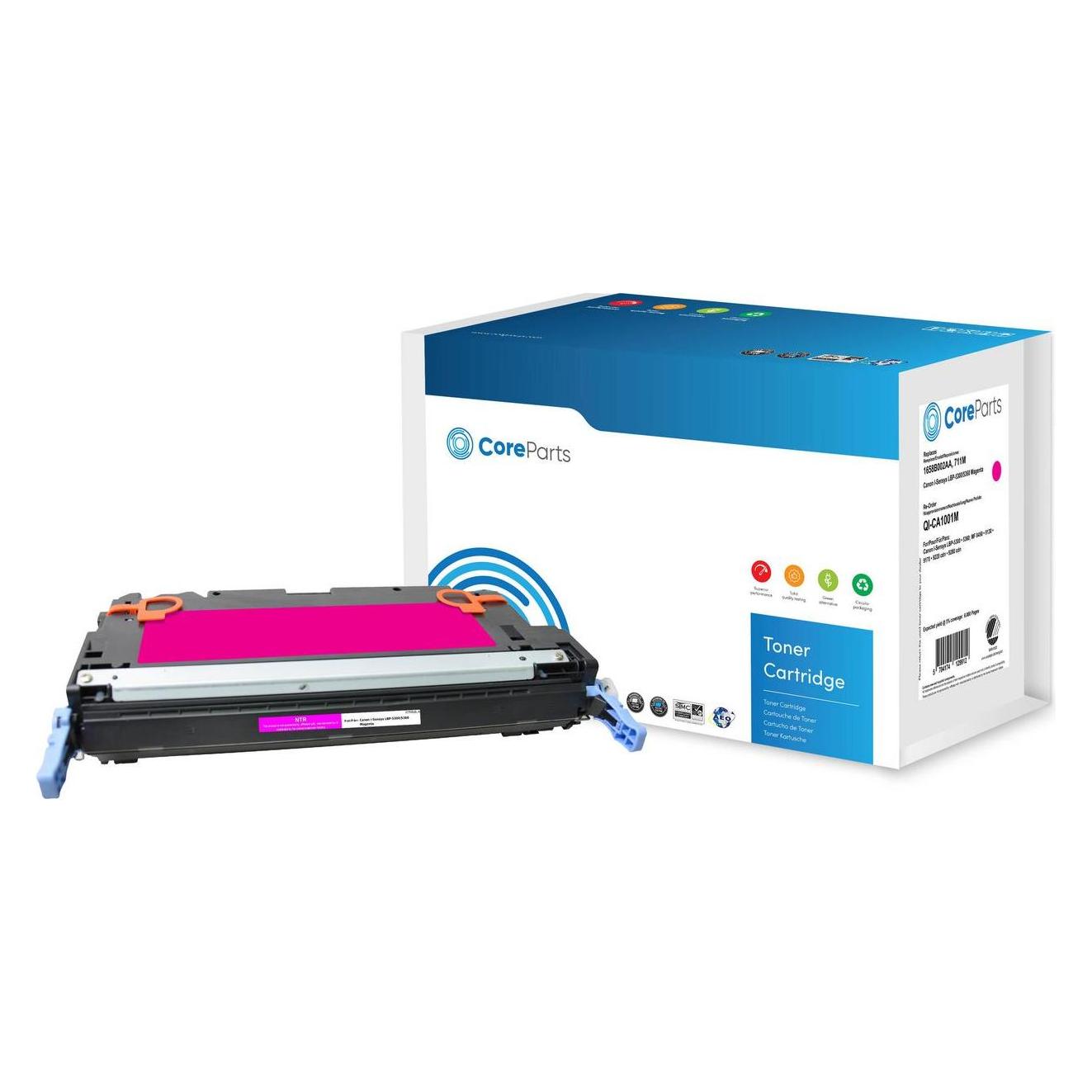 CoreParts QI-CA1001M Tonerkartusche (e) Kompatibel (M) (QI-CA1001M)